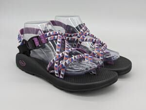 Chaco Women's ZX/2 Classic Outdoor Sport Sandals Size 10 Camper Purple Black